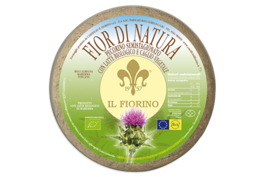 Fiorino pecorino fior di natura a caglio vegetale semistagionato (cod.1572)