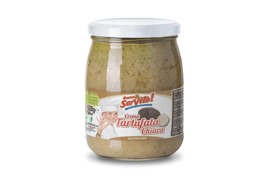 Crema tartufata chiara 520 gr (cod.1693)
