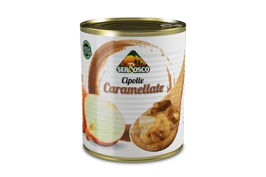 Cipolle caramellate 800 gr (cod.1879)